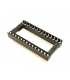 ZOCALO 28 PIN PASO ESTRECHO - SEMICONDUCTORES  -   - 