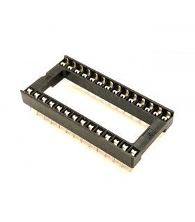 ZOCALO 28 PIN PASO ESTRECHO - SEMICONDUCTORES  -   -