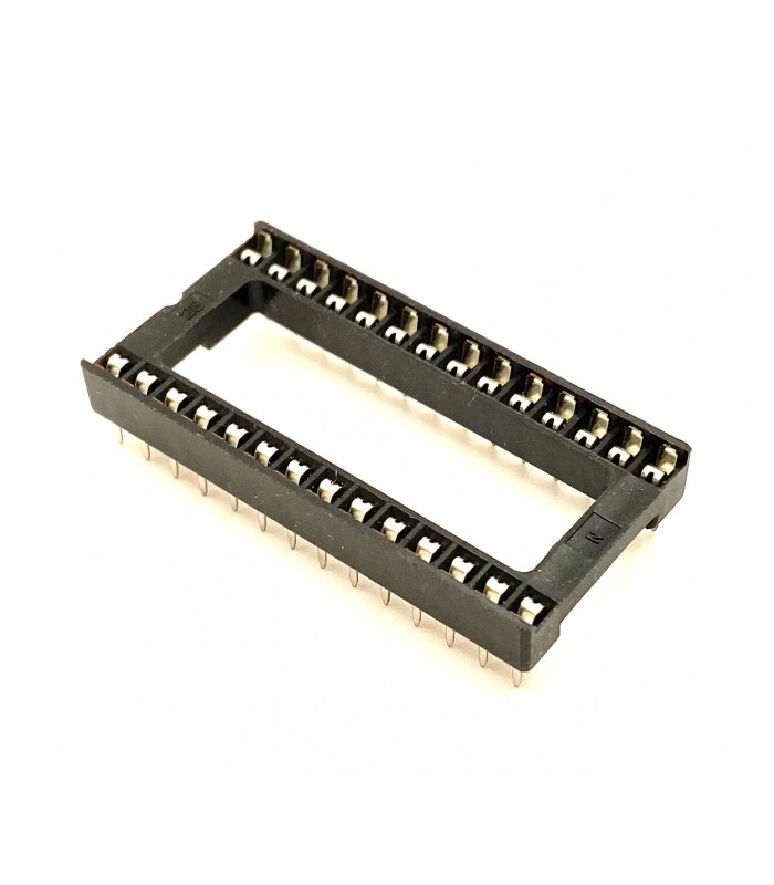 ZOCALO 28 PIN PASO ESTRECHO - SEMICONDUCTORES  -   - 