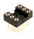 ZOCALO 6 PIN TORNEADO - SEMICONDUCTORES  -   - 