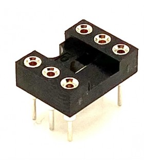 ZOCALO 6 PIN TORNEADO - SEMICONDUCTORES  -   -