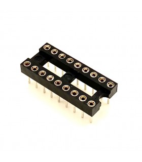 ZOCALO 18 PIN TORNEADO - SEMICONDUCTORES  -   -