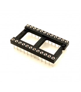 ZOCALO 24 PIN TORNEADO - SEMICONDUCTORES  -   -