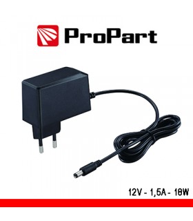 alimentador conmutacion 12vdc 1.5A 18W - MATERIAL ELECTRICO