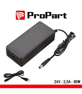 alimentador conmutacion 24vdc 2.5A 60W - MATERIAL ELECTRICO