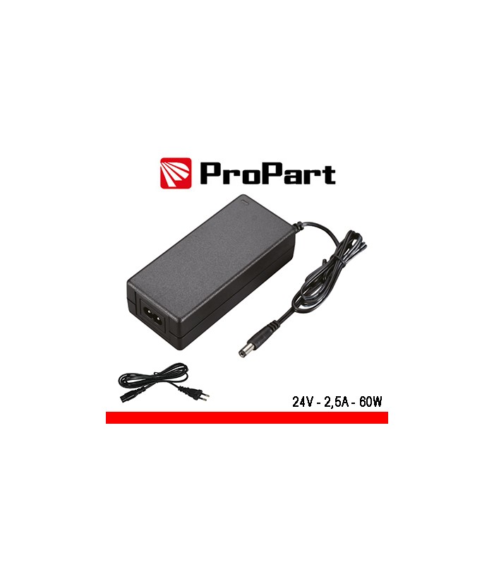 alimentador conmutacion 24vdc 2.5A 60W - MATERIAL ELECTRICO