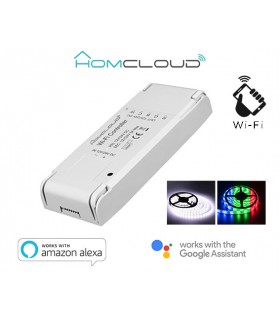 RGBW + controlador de tiras LED Wi-Fi 12-24V - Inicio  -   -