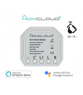 Módulo interruptor inteligente Wi-Fi - DOMOTICA-SEGURIDAD  -