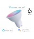 Bombilla regulable Smart Wi-FI RGB+WARM WHITE Gu10 -