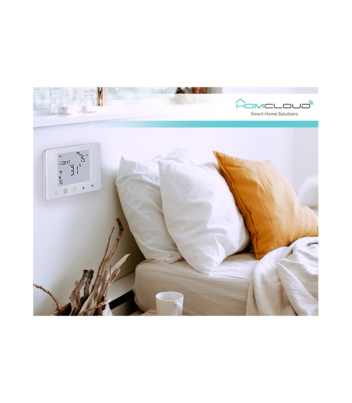 Cronotermostato digital wi-fi Homcloud - DOMOTICA-SEGURIDAD  - 