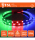 Tira LED 5m IP20 5050 24V 12W/m 60led/m RGB 1100l - ILUMINACION