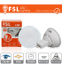 GU10 LED - 3W 6500K 270LM 100° CRI80 Antirreflejo - ILUMINACION