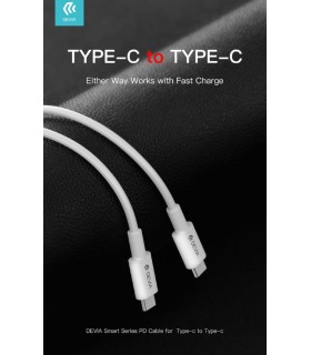 Cable serie inteligente tipo-c 20V 3A 6 - MY PHONE DEVIA  -   -