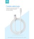 Cable supercharge USB to TYPE-C (5A 1.5m) blanco - MY PHONE