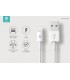 Fish 1 Cable Lightning Apple 1.2mt blanco - MY PHONE DEVIA  -  