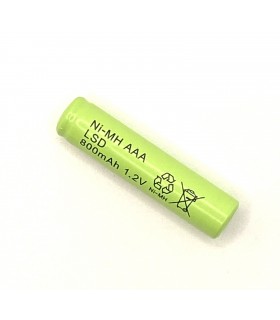 BATERIA RECARGABLE AAA 1.2V 800 mah NI-MH - PILAS/BATERIAS  -