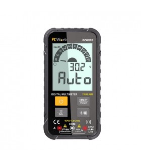 Multímetro digital PCWork PCW02B - EQUIPOS DE MEDICION Y PRUEBA