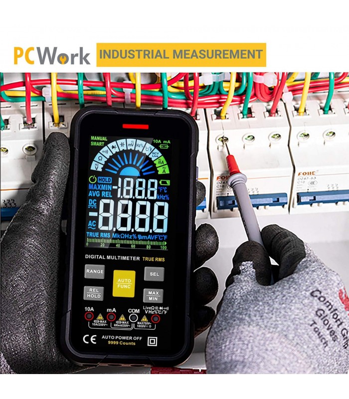 Multímetro digital PCWork PCW03A - EQUIPOS DE MEDICION Y PRUEBA