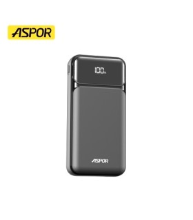 POWER BANK ASPOR 20000mah 2S NEGRO - ACCESORIOS TELEFONIA  -
