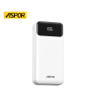 POWER BANK ASPOR 20000mah 2S BLANCO