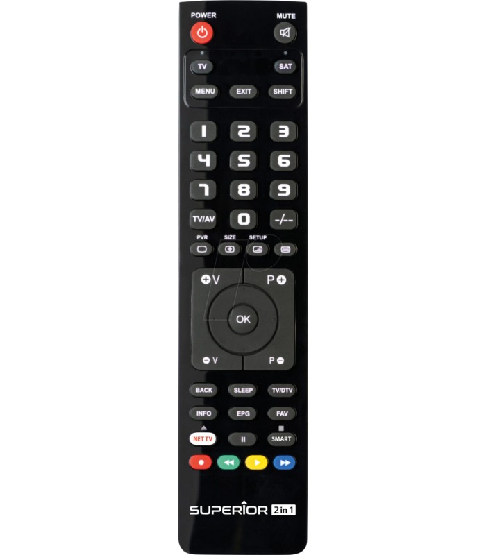 MANDO SUPERIOR LIGHT 2 IN 1 PROGRAMABLE SUPTPB005 - MANDOS TV /