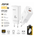 CARGADOR RAPIDO USB-A/X2 USB-C 65W GaN65 - ACCESORIOS TELEFONIA