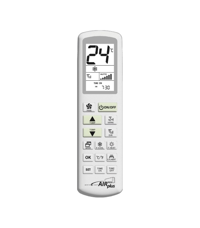 MANDO UNITRONICS AIRCO UNIVERSAL RETROILUMINADO - MANDOS TV /